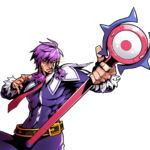 A Skill Cutin of a genderbent Aisha used to celebrate April Fools. Possible Reference: Fist of the North Star