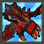 Red Lava Demon Dual Weapon