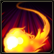 Old Icon of Flame Wave.