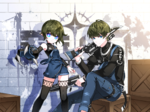 Official promotional artwork of Lu/Ciel in the Fabulous Overalls set.