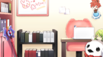 Background visual of Aisha's room in her EL★LIVE broadcast