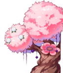 Pinker Elysion Baum