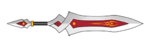 Artwork of a sword created from Conwell.