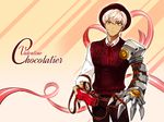 Official Promotional artwork of Raven in his Valentine Chocolatier outfit.