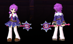 Idle pose and Promotional avatar.
