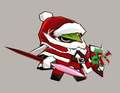 Santa Tree Knight